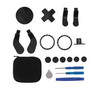 Joysticks en Métal, Accessoires de Joystick en Métal de qualité Supérieure avec Poignées Texturées, Compatibles avec la Manette Série 2 (BLACK)