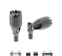 Joysticks pliables à 90° pour télécommandes DJI RC/RC 2, pièces de rechange pliables à bascule compatibles avec DJI Flip/Neo/Air 3S/Mini 4 Pro/Air 3 Accessoires de drone (Noir)