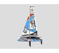 Joysway Voilier Binaire V3 Catamaran RTR avec Technologie de Voile Intelligente