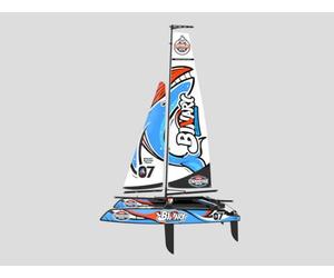 Joysway Voilier Binaire V3 Catamaran RTR avec Technologie de Voile Intelligente