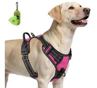 Joytale Anti-Traction Harnais Grand Chien, Rose Vif, L