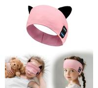 Joythink Bandeau Bluetooth pour enfants, masque de sommeil, écouteurs sans fil, haut-parleur fin intégré, casque de sport réglable, bandeau de sommeil pour filles, garçons, tout-petits, bébés,