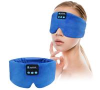 Joythink Bluetooth Écouteurs de Sommeil Masque de Sommeil soie sans Fil Casque Aides au Sommeil Couvre-yeux Bandeau de Sommeil Léger Gadgets Technologiques Ergonomiques pour Adultes Femmes Hommes
