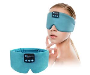 Joythink Bluetooth Écouteurs de Sommeil Masque de Sommeil soie sans Fil Casque Aides au Sommeil Couvre-yeux Bandeau de Sommeil Léger Gadgets Technologiques Ergonomiques pour Adultes Femmes Hommes