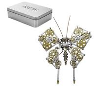 Joytopiaminds Casse-tête 3D en métal pour adultes, 333 pièces, modèle mécanique steampunk, décoration de bureau créative pour la maison et le bureau