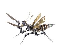 Joytopiaminds Casse-tête 3D en métal pour adultes, kit de modèle mécanique steampunk avec articulations réglables, décoration de bureau créative pour la maison et le bureau