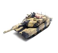 Joytopiaminds Char Militaire télécommandé pour Adultes à léchelle 1/24, Char télécommandé US M1A2 2,4 G avec lumières, Sons et Combat Infrarouge pour Les passionnés