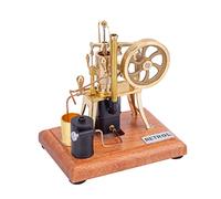 Joytopiaminds Kit de modèle de moteur Stirling RETROL R01 à l'échelle 1/12, moteur Stirling à air chaud alimenté par butane avec système de refroidissement par eau pour affichage des expériences de
