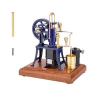 Joytopiaminds Kit de modèle de moteur Stirling RETROL R01 à l'échelle 1/12, moteur Stirling à air chaud alimenté par butane avec système de refroidissement par eau pour affichage des expériences de