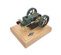 Joytopiaminds Moteur Hit and Miss 1,6 cc à essence à quatre temps refroidi à l'eau avec volant d'inertie limitant la vitesse pour démonstration d'expériences de sciences physiques et décoration de