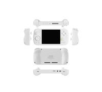 Joytopiaminds RG406H Console de jeu portable rétro, écran IPS de 4,0", appareil de jeu portable avec 8 + 128 Go de stockage, lecteurs de jeux vidéo (blanc/plus de 4000 jeux)