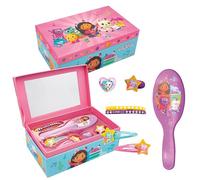 Joytoy- Gabbys Gabby's Dollhouse Boîte à Bijoux avec Accessoires, Enfants Unisexes, 23877, Multicolore, Taille Unique