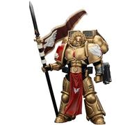 JOYTOY Blood Angels Sanguinary Guard 3 Warhammer 40K 1/18 Figurine d'action Blood Angels Sanguinary Guard 3 avec Boltgun et Encarmine Spear Modèle de collection 12,2 cm Cadeaux Précommande en