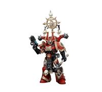 JoyToy Chaos Space Marines - World Eaters Khorne Berzerker with Berzerker lcon 1/18 - Warhammer 40K