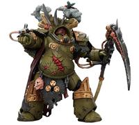 JOYTOY Death Guard Warhammer 40k 1/18 Figurine d'action Death Guard Deathshroud Terminator 1 avec Manreaper et Plaguespurter Gant à collectionner, jouets pour enfants de plus de 15 ans et adultes de
