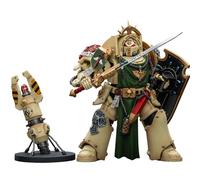 JOYTOY Deathwing Knight 1 Warhammer 40K 1/18 Figurines Dark Angels Deathwing Knight 1 avec Power Sword Storm Shield et téléport Homer Modèle de collection 14 cm Cadeaux d'anniversaire Précommande en