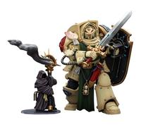 JOYTOY Deathwing Knight 2 Warhammer 40K 1/18 Figurines Dark Angels Deathwing Knight 2 avec Power Sword Storm Shield et Watcher in The Dark Modèle de collection 14 cm Précommande en novembre