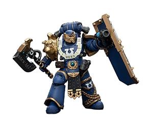 JOYTOY Figurine d'action 1/18 Warhammer 40k Ultramarines Invictarus Suzerain Squad Suzerain 3 cadeaux de collection, jouets pour enfants de 15 ans et plus et adultes 12,2 cm