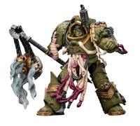 JOYTOY Figurine d'action Death Guard Warhammer 40k 1/18 Blightlord Terminator 2 de la Garde de la Mort avec Masse de la Corruption, Cadeaux à collectionner, Jouets pour enfants de 15 ans et plus