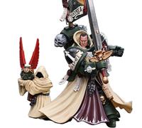 JOYTOY Figurine d'action Warhammer 40 000 Dark Angels Supreme Grand Master Azrael 12,7 cm de haut Modèle mobile Figurine de collection