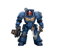 JOYTOY Figurine d'action Warhammer 40 000 Ultramarines Terminator Squad Sergent avec épée de puissance et téléport Homer 14,2 cm
