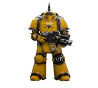 JOYTOY Figurine d'action Warhammer The Horus Heres Imperial Fists MK III Tactical Legionary, 12,2 cm, design exquis, cadeau pour les fans et les collectionneurs