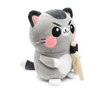 Joytoy - Funny Cats 24181 - Chat Amusant avec Baguettes - Peluche de 25 cm