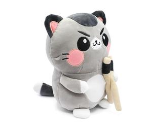 Joytoy - Funny Cats 24181 - Chat Amusant avec Baguettes - Peluche de 25 cm