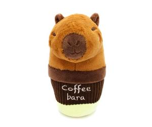 Joytoy Hug-a-Capybara 24147 Capybara Coffeebara Peluche 21 cm