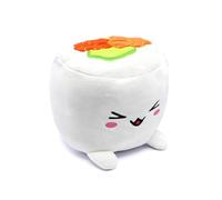 Joytoy Plushi Uramaki Sushi avec Saumon Peluche 20 cm Blanc
