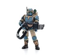 JoyToy Scale Figure Warhammer 40K : Astra Militarum Tempestus Scions Squad 55th Kappic Eagles Volley Gunner Figurine échelle 1:18 Unisexe, Multicolore, Taille Unique