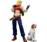 JOYTOY SNK - KOF'98UM'97 - Figurine de l'équipe spéciale Blue Mary 1/18 - Modèle à collectionner et à afficher