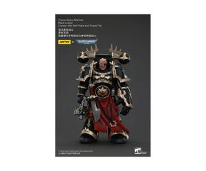 JoyToy Space Marines - Black Legion - Chosen with Bolt Pistol and Power Fist 1/