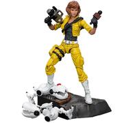 JOYTOY TMNT April O'Neil 1/18 TMNT-April O'Neil Action Figure, Removable Weapons Character Figure, Posable Joints, 4.09-inch Collectible Model, Birthday Gift