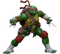 JOYTOY TMNT-Raphael Figurine d'action Raphael 1/18 Armes détachables Joints articulés 10,4 cm Modèle de collection Cadeau d'anniversaire Collectionneurs de films