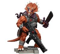 JOYTOY TMNT Triceraton Infantryman 1/18 TMNT-Triceraton Infantryman Action Figure, Removable Weapons Character Figure, Posable Joints, 5,2 pouces Collectible Model, Birthday Gift