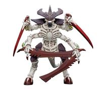 JOYTOY Tyranids Hive Fleet Leviathan Guerrier Tyranide avec épées d'os Échelle 1:18 Mecha Joy Toy Collection Model 14,5 cm