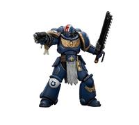 JOYTOY Warhammer 40 000 Figurine d'action 1/18 Ultramarines Lieutenant Titus-Collectors Edition 12,8 cm