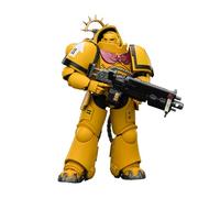 JOYTOY Warhammer 40K 1/18 Action Figure Game Edition Imperial Fists Intercesseur lourd avec fusil à boulon lourd et pistolet à boulon