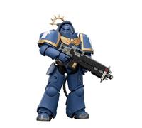 JOYTOY Warhammer 40K 1/18 Action Figure Game Edition Ultramarines Intercesseur lourd avec fusil à boulon lourd et pistolet à boulon
