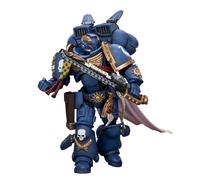 JoyToy Warhammer 40K 1/18 Figurine d'action Capitaine Ultramarine avec Jump Pack Collection Modèle Cadeau d'anniversaire