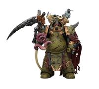 JOYTOY Warhammer 40K 1/18 Figurine d'action Death Guard Deathshroud Terminator 2 avec Manreaper et Gantelet de Plaguespurter