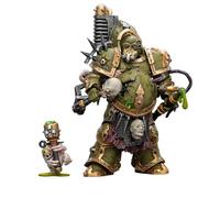 JOYTOY Warhammer 40K 1/18 Figurine d'action Death Guard Foul Blightspawn avec pulvérisateur de peste