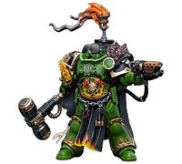 JOYTOY Warhammer 40K 1/18 Figurine d'action Salamandre Capitaine Adrax Agatone Modèle de collection