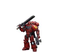 JOYTOY Warhammer 40K 1/18 Figurine d'action Space Marines Blood Angels Intercessors Brother Marine 03 Modèle de collection
