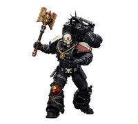 JOYTOY Warhammer 40K 1/18 Figurine de collection Blood Angels Lemartes avec pack de saut, Crozius sanguin et pistolet Absolver Bolt