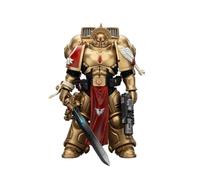 JOYTOY Warhammer 40K 1/18 Figurine de collection Blood Angels Sanguinary Guard 1 avec pistolet Inferno et lame d'encarmine