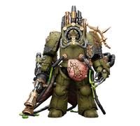 JOYTOY Warhammer 40K 1/18 Figurine Lord of Virulence avec poing de puissance et double lanceur de peste