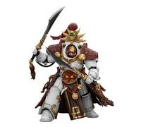 JOYTOY Warhammer 40k 1/18 Figurine White Scars Qin Xa - Maître du Keshig avec lames jumelées « theTails of the Dragon »