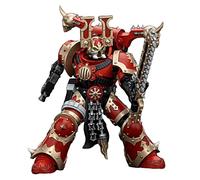 JOYTOY Warhammer 40k 1/18 Figurine World Eaters Khorne Berzerker 5 cadeaux de collection, jouets pour enfants de 15 ans et plus et adultes 12,6 cm